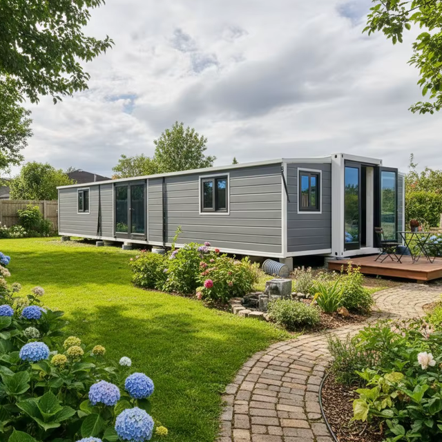 Shipping Camping Apartment Office Store Expandable Villa
