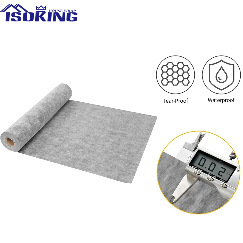 ISOKING Flexible Breathable Roofing Underlayment for All Roof Types With High Quality