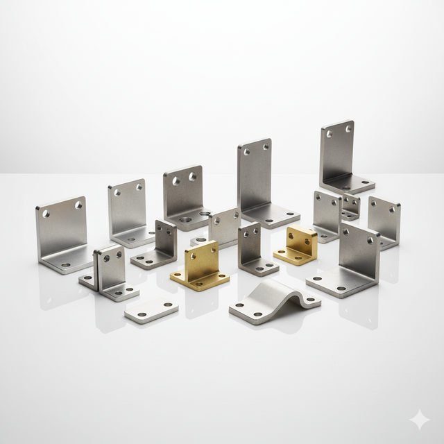 Yogi Engineering Multi-Material Angle L-Corner Mounting Bracket