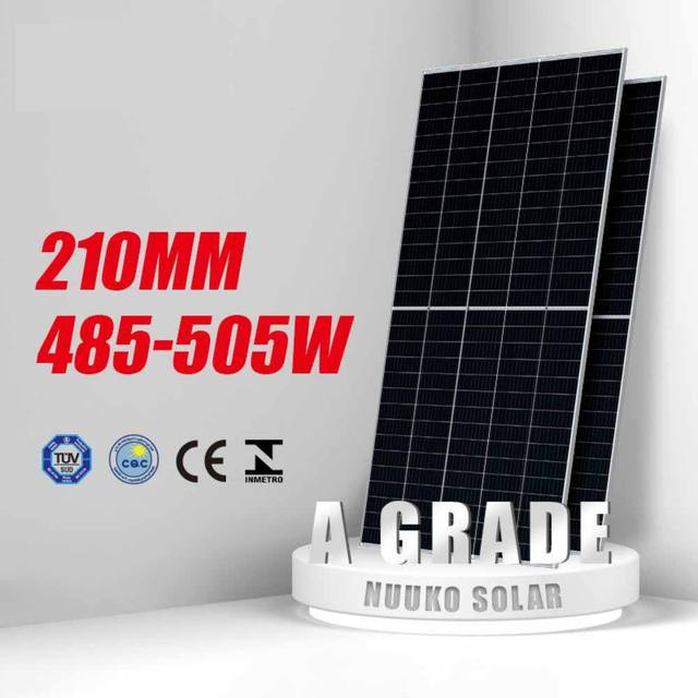 NUKO 510W High Efficiency PERC Half-Cell Solar Panel