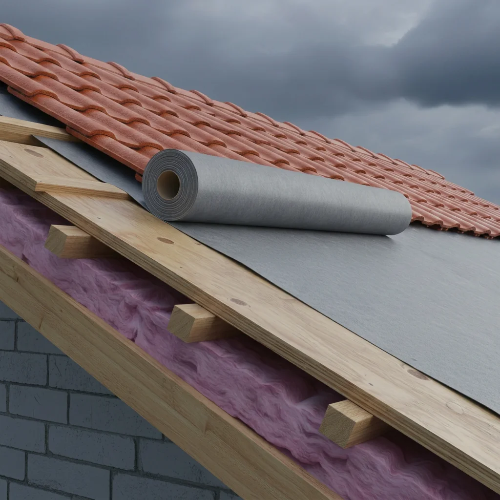 KOSITE Breathable Waterproof Membrane HDPE PE PP Roll 50 100 Meters Roofing Underlay