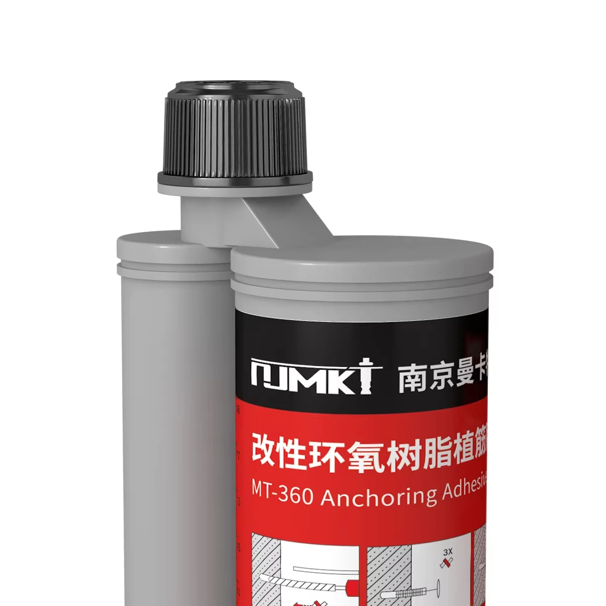 NJMKT-360 ANCHORING ADHESIVE 360ml Epoxy Resin Chemical Anchor