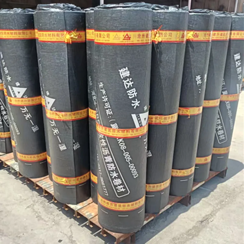 Jianda Brand Roof Underlayment Bitumen SBS Self-Adhesive Waterproof Membrane