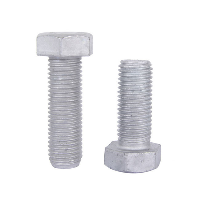 Wholesale Price Grade 4.8 8.8 DIN933 Hot Dip Galvanized M10 M12