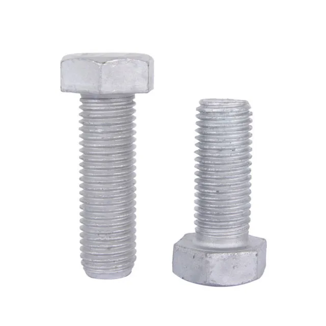 Wholesale Price Grade 4.8 8.8 DIN933 Hot Dip Galvanized M10 M12