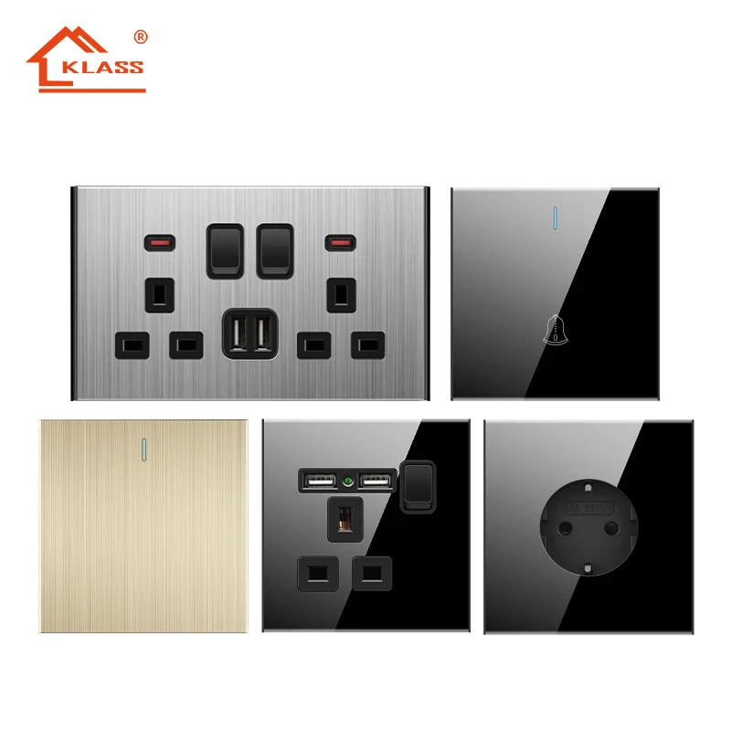 Factory NEW Design Stainless Steel Electric Light Switch