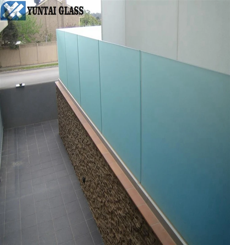 10mm 12mm Fine Edge Frameless Glass Fencing