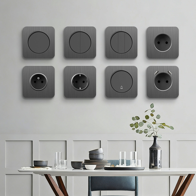 Factory Price European Modern Light Switches OEM ODM