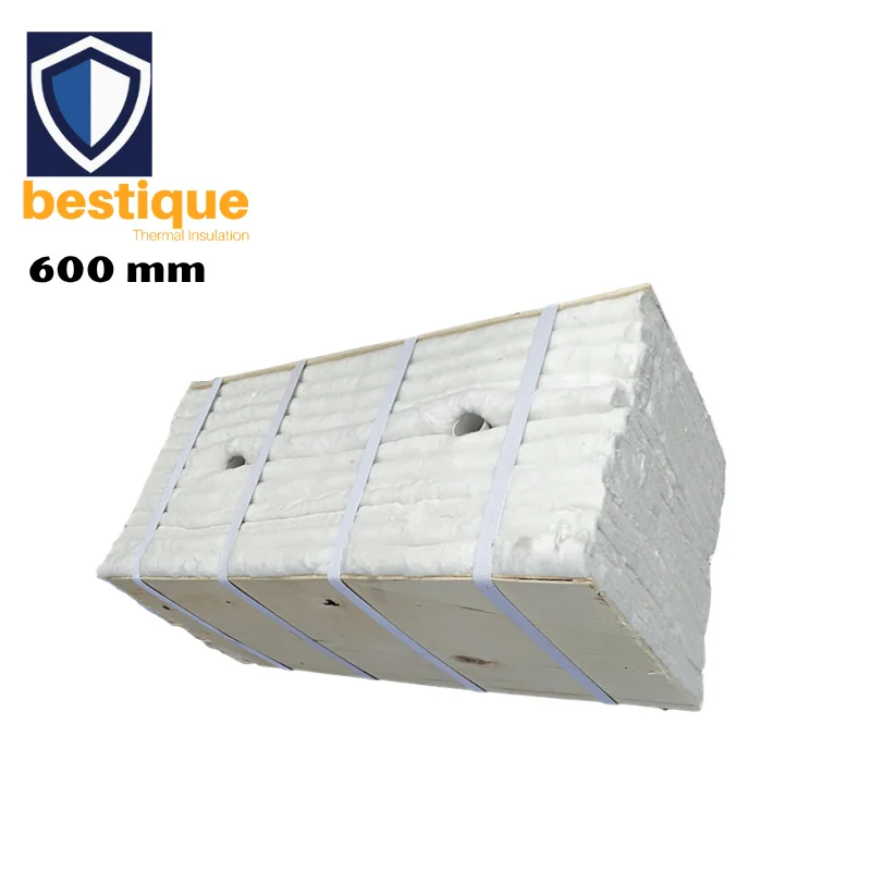 HT 600mm Ceramic Fiber Folding Blanket Insulation Modules