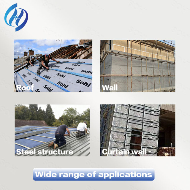 Sohi Housewrap Breather Membrane 0.5mm Thickness for Shed Walls