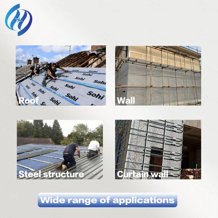 Sohi Housewrap Breather Membrane 0.5mm Thickness for Shed Walls