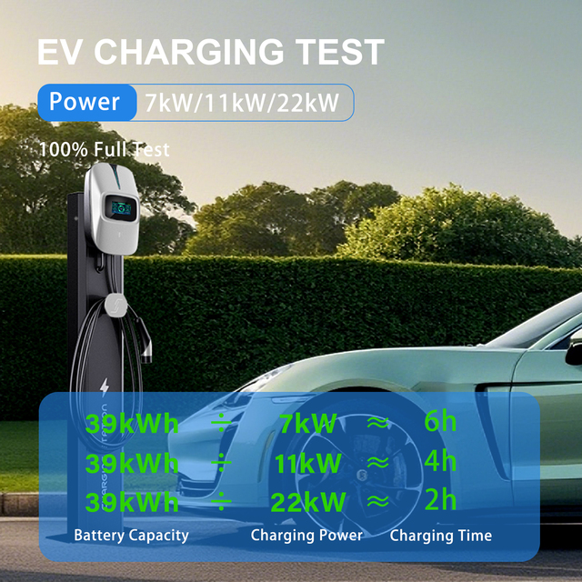 11kW EV Wallbox with CE & TUV Certification