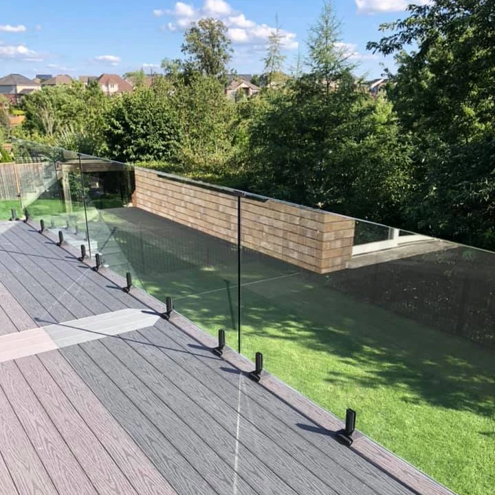 Tempered Glass Pool Fence Spigot Panels
