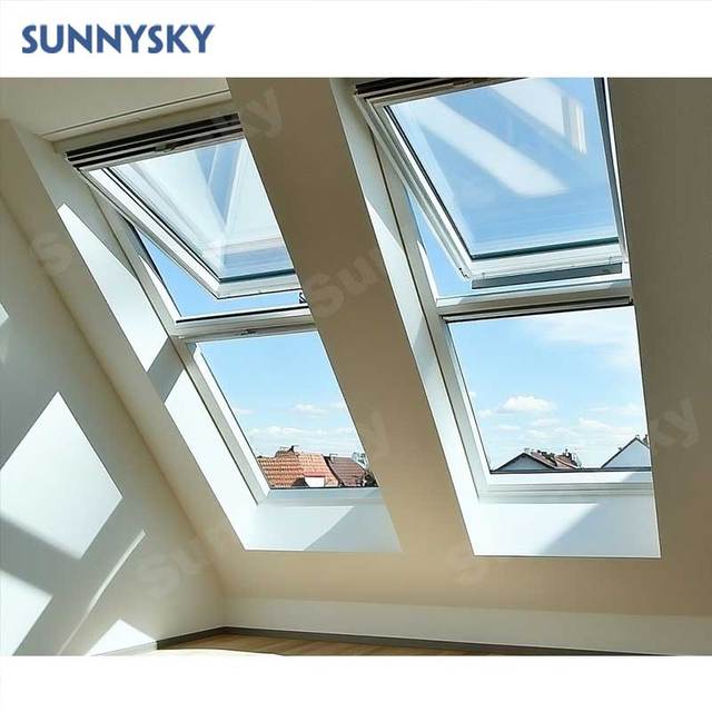 Sunnysky AAMA Factory Customized Skylight Roof Window Sound Heat Proof Skylight