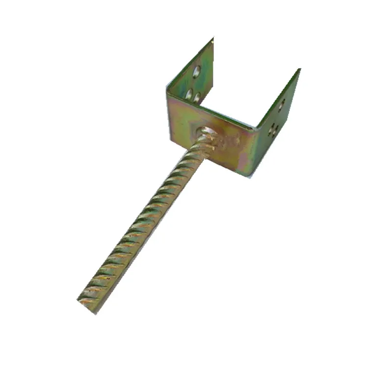 Galvanized 200mm Post Anchor for Structural Wood