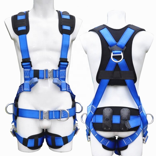 Full Body Safety Harness with Integrated Positioning Belt