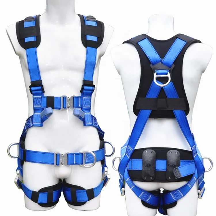 Full Body Safety Harness with Integrated Positioning Belt