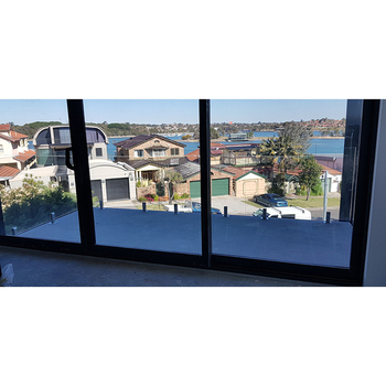 Modern House Panel Outdoor Tempered Glass Fence