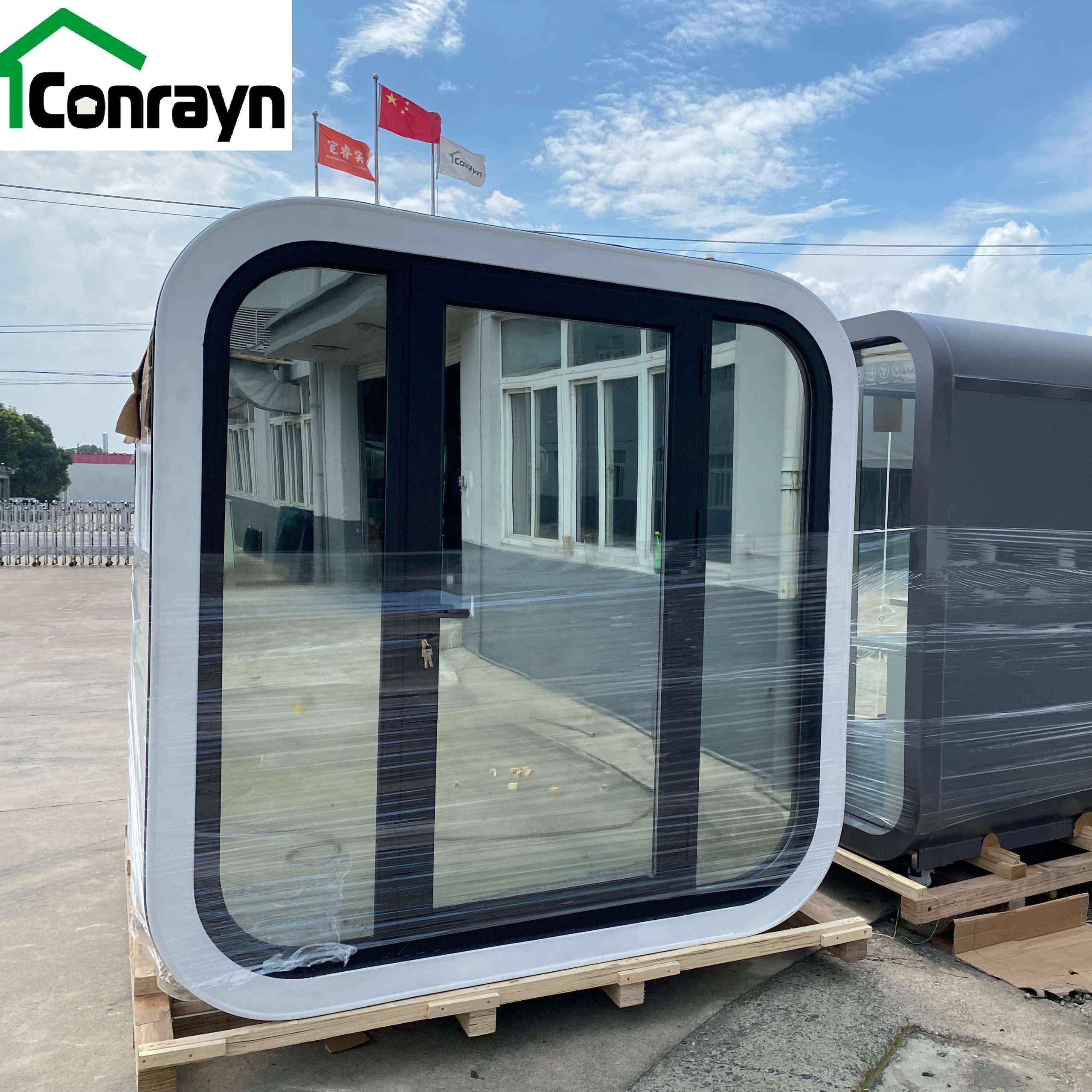 Movable Private Temporary Outdoor Office Pod