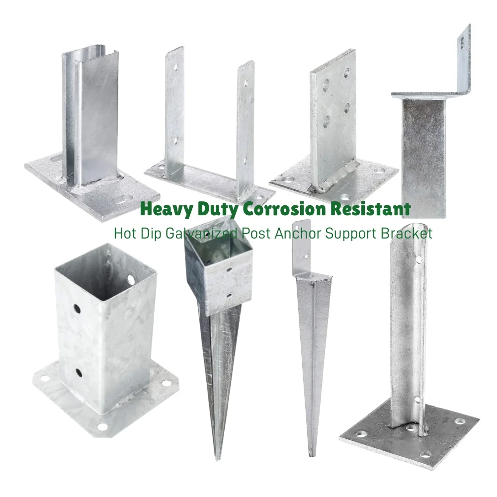 Factory Customized Heavy Duty Hot Dip Galvanized Post Anchor