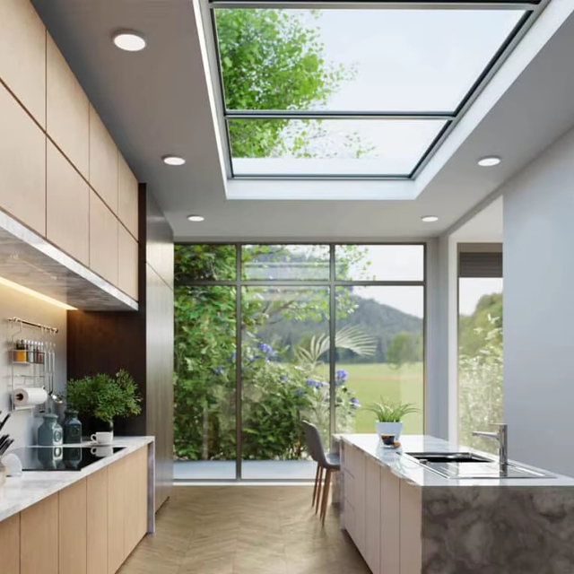 Skylight Factory Price Customized Design Steel Roof Window Ceiling Skylight