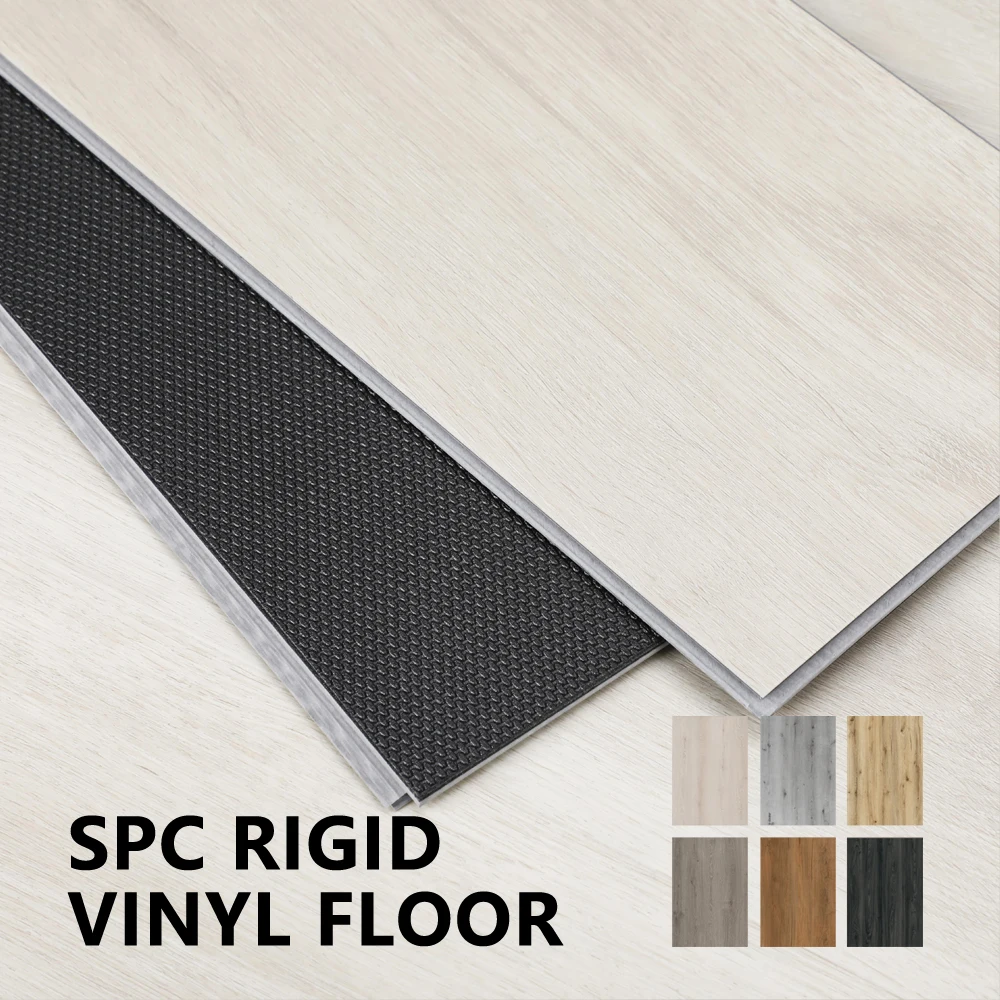 Factory Direct Sales Modern Hotel Waterproof Embossed Rigid 4.0mm-8.0mm SPC