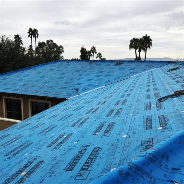 Synthetic Roofing Felt Underlay 1.5m*50m /roll Breathable Roof Membrane for House