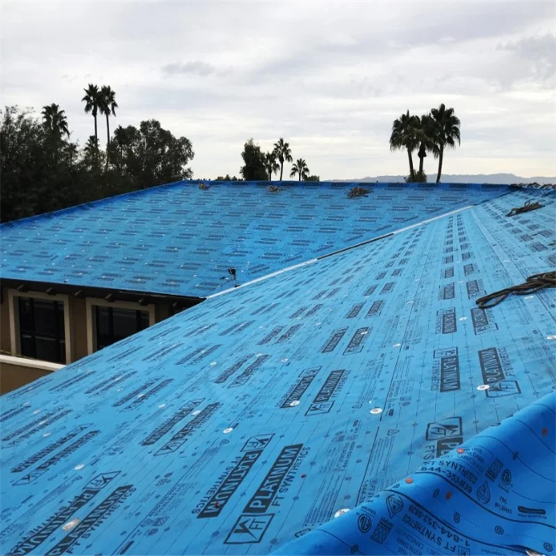 Synthetic Roofing Felt Underlay 1.5m*50m /roll Breathable Roof Membrane for House