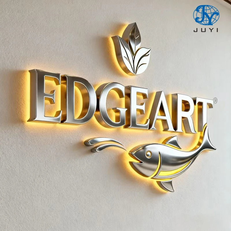Fast Delivery Custom Business Signs LED Signage Letters 3D Led Illuminated