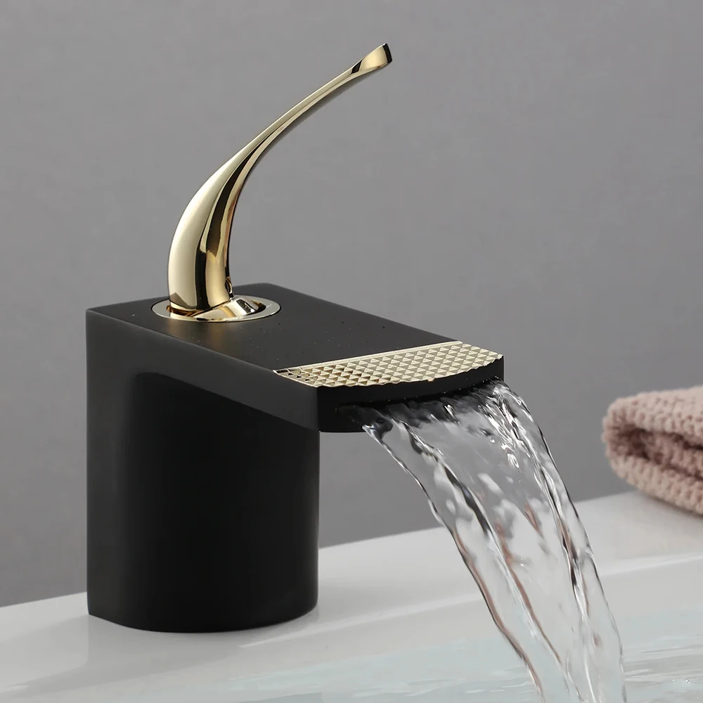 FLG Luxury Bathroom Basin Faucets Brass Modern