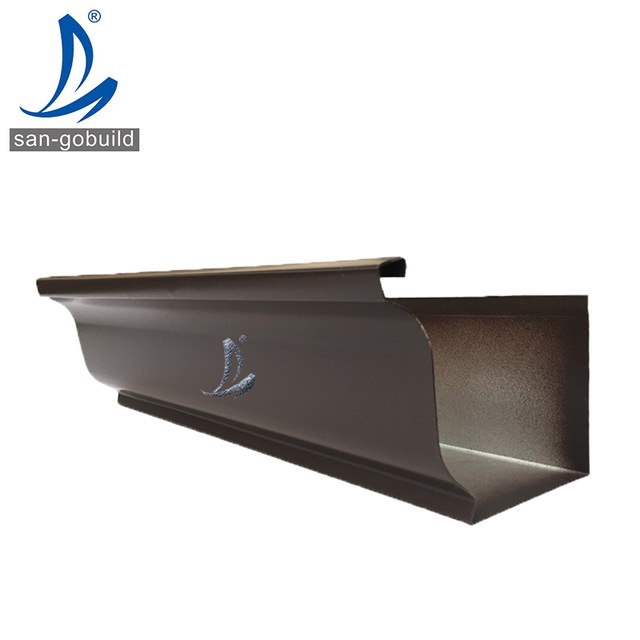 Concrete Roof Waterproof Aluminum Drainage System Water Collectors Gutter