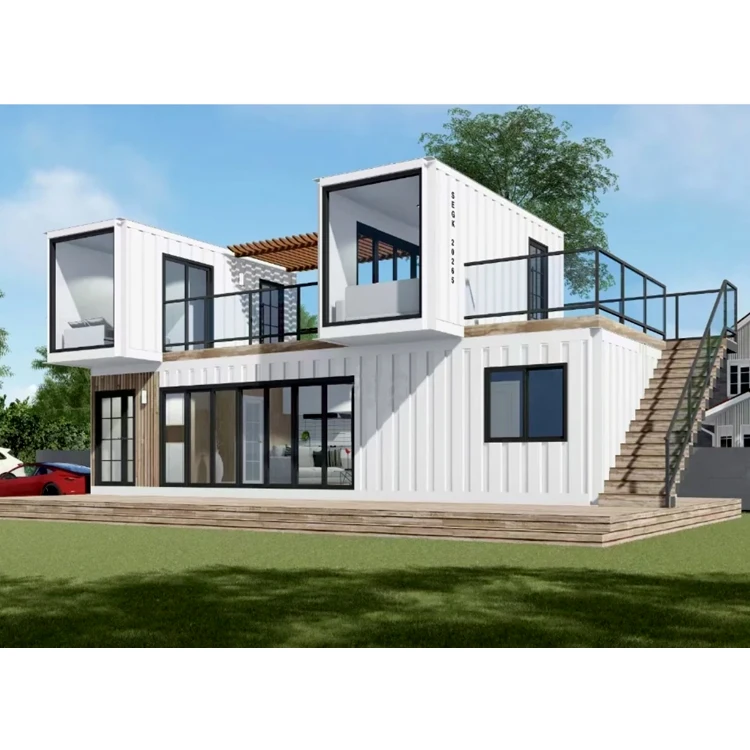 Modern 3-Bedroom Extendable Luxury Container Villa