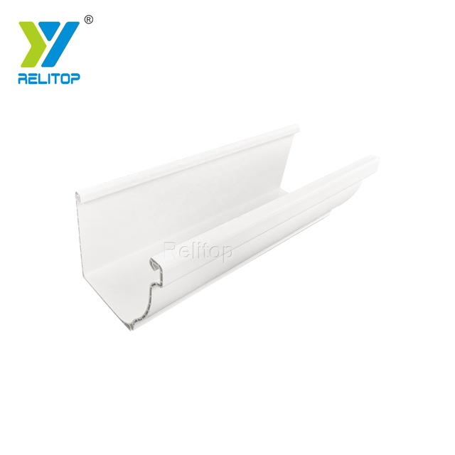 PVC Lightweight Anti-Corrosion Eco-Friendly Durable Modern Hotel Gutter System