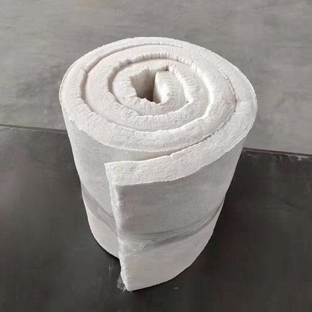 Aluminum Silicate Needle-Punched Thermal Insulation Blanket Pipe Roll