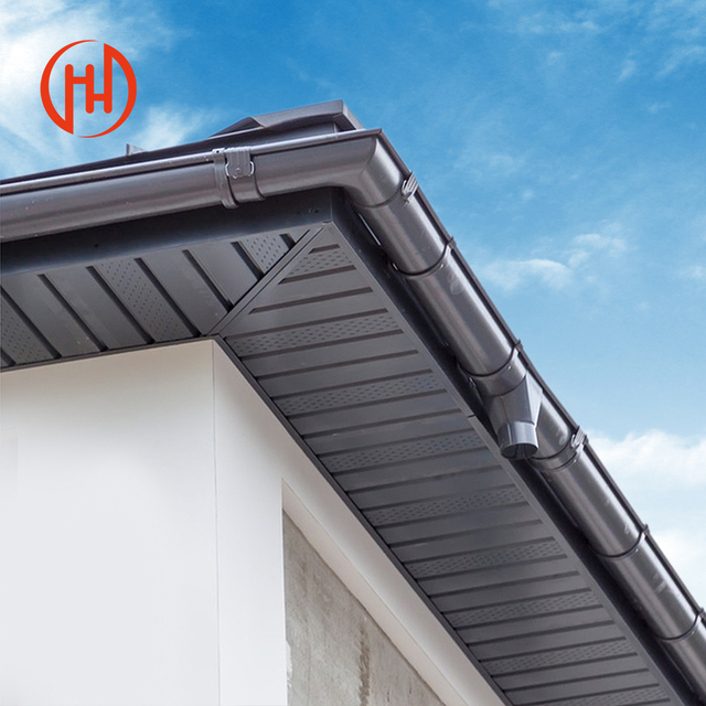Easy to Install Rich Color k Style Gutter System Aluminum Roof Rainwater Collection System