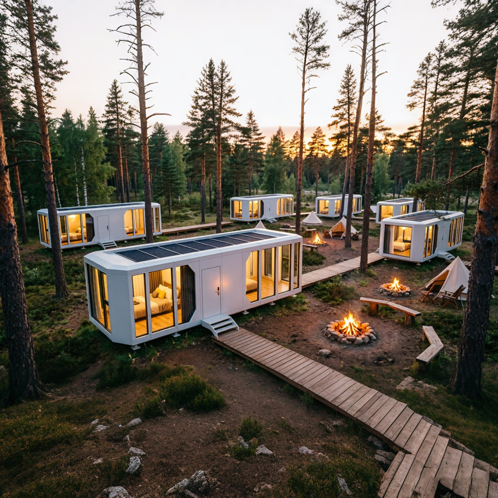 Easy Install Modular Capsule Style Cabin Home