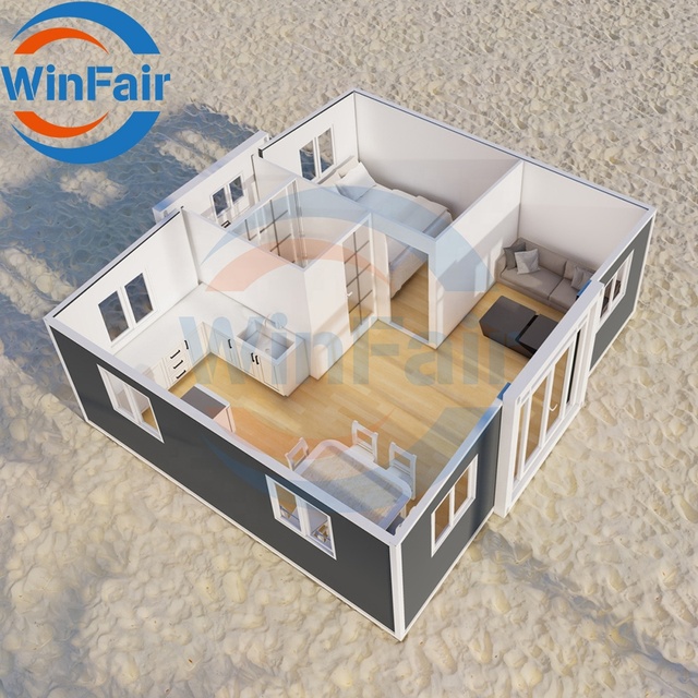 WinFair 20ft Modern Mobile Expansible Prefab Tiny Home