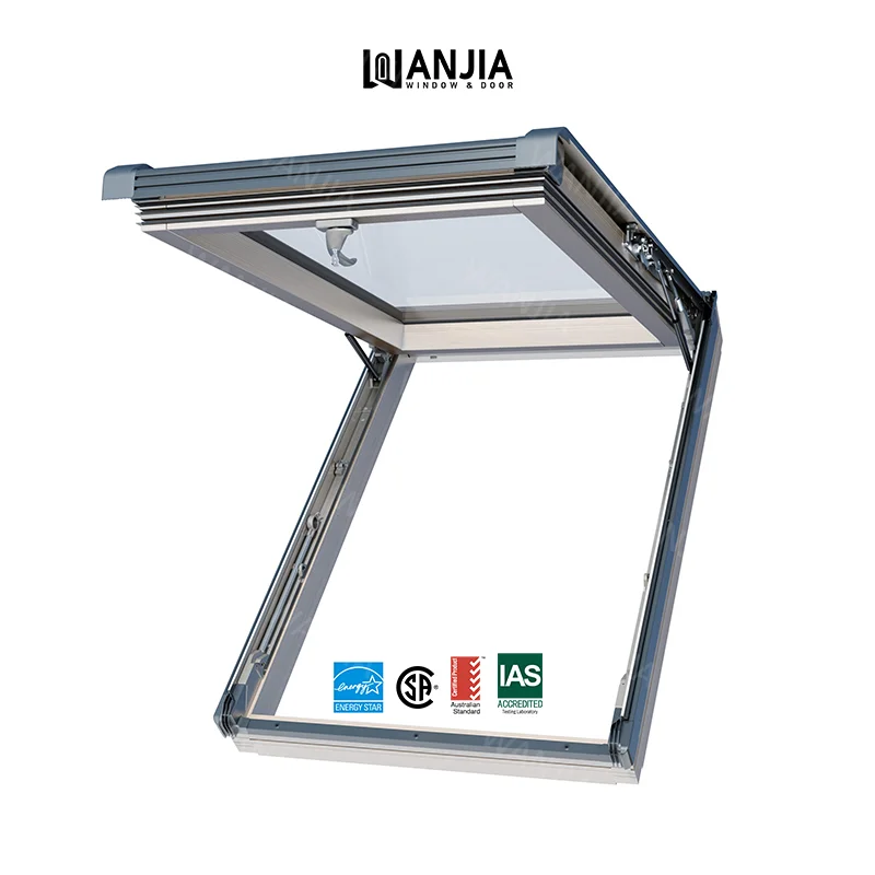 Global Trade Wholesale Aluminum Skylights Customized Apartment Awning Window Fixed Skylight
