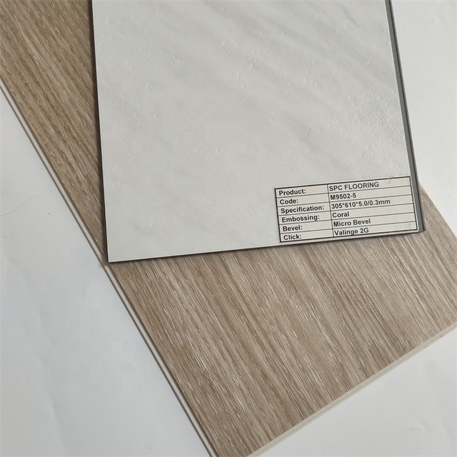SPC Flooring Waterproof Natural Oak Luxury Vinyl Plank Manufacturer