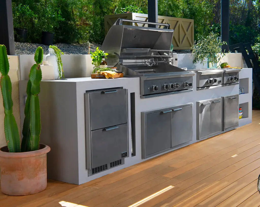 Outdoor Kitchen Cabinet Stainless Steel Modern