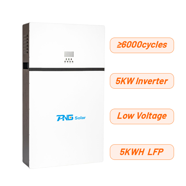 All-in-One 16kWh LiFePO4 Battery with 5kW Inverter