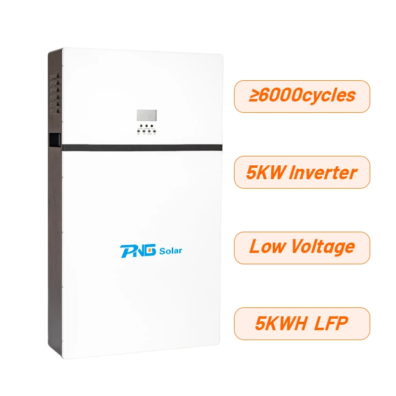 All-in-One 16kWh LiFePO4 Battery with 5kW Inverter