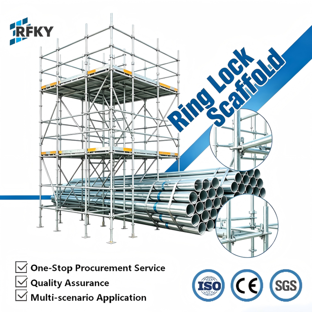 Quick Assembly Galvanized Ringlock Scaffolding for Sale High