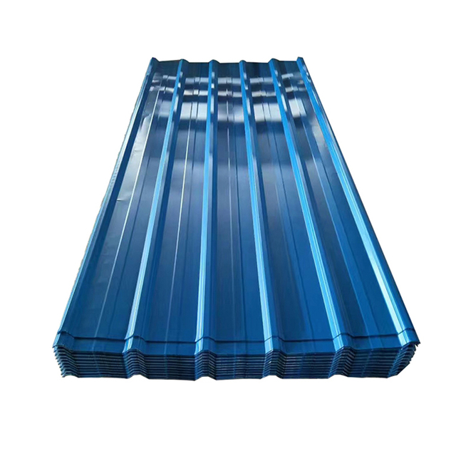 Manufacturer Coated Corrugated Iron Roofing Sheets Color Aluzinc Az150