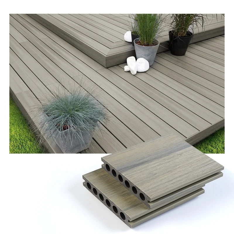 WPC Interlocking Wood Deck Plastic Composite Tile