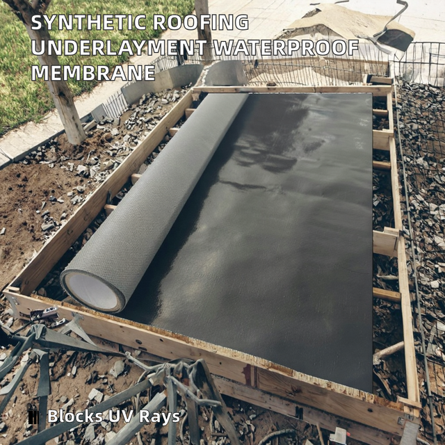 Synthetic Roofing Underlayment RoofingFelt PP Non-Woven Laminated PE Waterproof