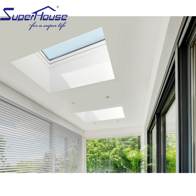 High Quality Hurricane Proof NFRC NOA FPA AS2047 Double Glass Skylight Window