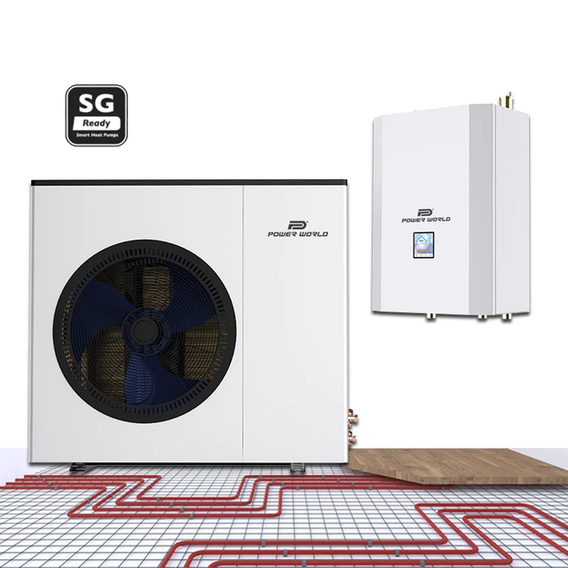 Stainless Steel Split Inverter Air Source Heat Pump