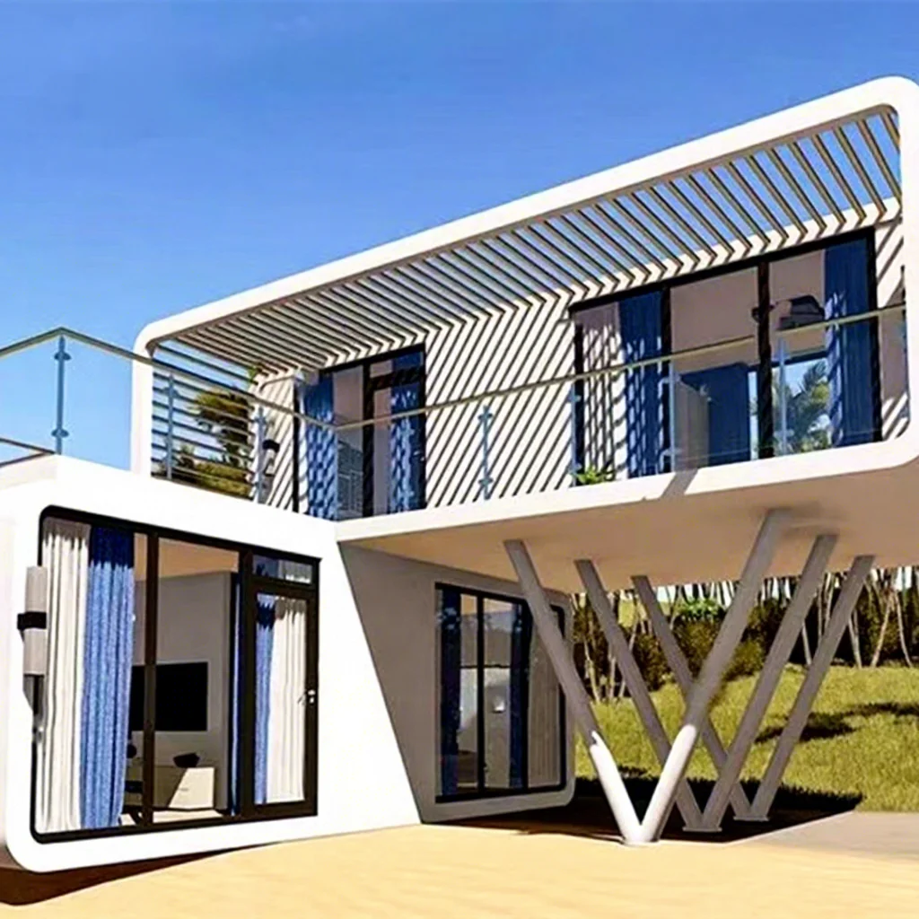 Modularde Portable Low Cost Fast Construction with Bedroom Apple Cabin House