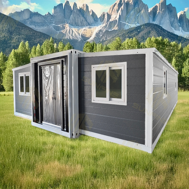 Luxury Container House Prefab Log Cabin Kit
